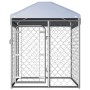 Outdoor-Zwinger mit Dach 100x100x125 cm von vidaXL, Hundehütten und Zäune - Ref: Foro24-144491, Preis: 185,15 €, Rabatt: %