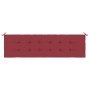 Red Oxford fabric garden bench cushion 180x50x3 cm by vidaXL, Cushions for chairs and sofas - Ref: Foro24-314092, Price: 28,8...