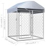 Outdoor-Zwinger mit Dach 100x100x125 cm von vidaXL, Hundehütten und Zäune - Ref: Foro24-144491, Preis: 185,15 €, Rabatt: %