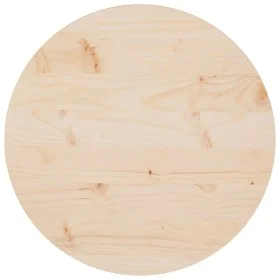 Solid pine wood table surface Ø50x2.5 cm by vidaXL, Table tops - Ref: Foro24-813646, Price: 31,96 €, Discount: %