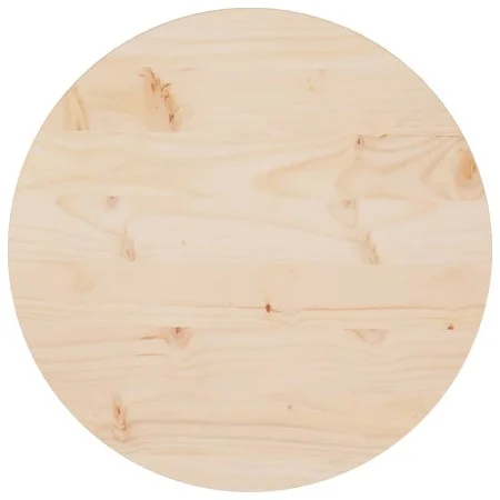 Solid pine wood table surface Ø50x2.5 cm by vidaXL, Table tops - Ref: Foro24-813646, Price: 31,96 €, Discount: %