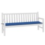 Gartenbankauflage Oxford-Stoff blau 180x50x3 cm von vidaXL, Kissen für Stühle und Sofas - Ref: Foro24-314093, Preis: 20,85 €,...