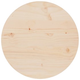 Solid pine wood table surface Ø40x2.5 cm by vidaXL, Table tops - Ref: Foro24-813645, Price: 22,87 €, Discount: %