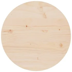 Tischoberfläche aus massivem Kiefernholz Ø40x2,5 cm von vidaXL, Tischplatten - Ref: Foro24-813645, Preis: 20,68 €, Rabatt: %