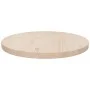 Solid pine wood table surface Ø40x2.5 cm by vidaXL, Table tops - Ref: Foro24-813645, Price: 22,08 €, Discount: %