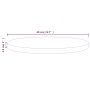 Superficie de mesa madera maciza de pino Ø40x2,5 cm de vidaXL, Tableros para mesas - Ref: Foro24-813645, Precio: 22,87 €, Des...