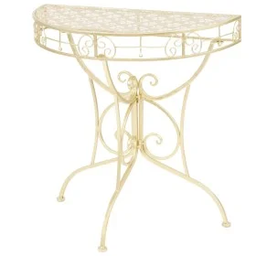 Vintage semicircular metal side table 72x36x74 cm gold by vidaXL, Side tables - Ref: Foro24-245930, Price: 79,13 €, Discount: %