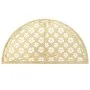 Mesa auxiliar vintage metal semicircular 72x36x74 cm dorado de vidaXL, Mesas auxiliares - Ref: Foro24-245930, Precio: 79,13 €...