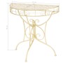 Vintage semicircular metal side table 72x36x74 cm gold by vidaXL, Side tables - Ref: Foro24-245930, Price: 81,40 €, Discount: %