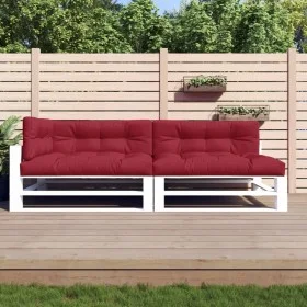 Cushions for pallet sofa 5 units red fabric by vidaXL, Cushions for chairs and sofas - Ref: Foro24-314582, Price: 115,76 €, D...