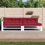 Cushions for pallet sofa 5 units red fabric by vidaXL, Cushions for chairs and sofas - Ref: Foro24-314582, Price: 128,14 €, D...