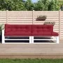 Cushions for pallet sofa 5 units red fabric by vidaXL, Cushions for chairs and sofas - Ref: Foro24-314582, Price: 115,76 €, D...