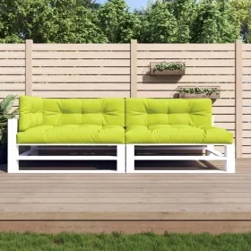 Cojines para sofá de palets 5 unidades tela verde claro by vidaXL, Cushions for chairs and sofas - Ref: Foro24-314584, Price:...