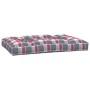 Cojines para sofá de palets 5 unidades tela a cuadros rojos by vidaXL, Cushions for chairs and sofas - Ref: Foro24-314586, Pr...