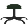 Reposapiés de terciopelo verde oscuro 60x60x36 cm by vidaXL, Ottomans - Ref: Foro24-341580, Price: 33,58 €, Discount: %