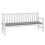 Gartenbankauflage Oxford-Stoff grau 180x50x3 cm von vidaXL, Kissen für Stühle und Sofas - Ref: Foro24-43196, Preis: 26,74 €, ...