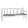 Gartenbankauflage Oxford-Stoff grau 180x50x3 cm von vidaXL, Kissen für Stühle und Sofas - Ref: Foro24-43196, Preis: 21,74 €, ...