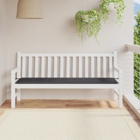 Gartenbankkissen aus Oxford-Stoff anthrazitgrau 180x50x3 cm von vidaXL, Kissen für Stühle und Sofas - Ref: Foro24-43192, Prei...