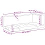 Cushions for pallets 3 units red checkered fabric by vidaXL, Cushions for chairs and sofas - Ref: Foro24-314670, Price: 65,26...