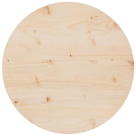 Tischoberfläche aus massivem Kiefernholz Ø60x2,5 cm von vidaXL, Tischplatten - Ref: Foro24-813647, Preis: 41,10 €, Rabatt: %