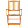 Klappbarer Garten-Esstisch 9-teilig aus massivem Akazienholz von vidaXL, Gartensets - Ref: Foro24-43378, Preis: 567,57 €, Rab...