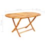 Klappbarer Garten-Esstisch 9-teilig aus massivem Akazienholz von vidaXL, Gartensets - Ref: Foro24-43378, Preis: 567,57 €, Rab...