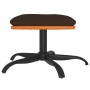 Reposapiés de tela y cuero sintético marrón 60x60x36 cm by vidaXL, Ottomans - Ref: Foro24-341610, Price: 31,69 €, Discount: %