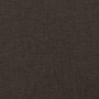 Reposapiés de tela y cuero sintético marrón 60x60x36 cm by vidaXL, Ottomans - Ref: Foro24-341610, Price: 31,69 €, Discount: %