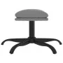 Reposapiés de cuero sintético gris antracita 60x60x36 cm de vidaXL, Otomanas - Ref: Foro24-341592, Precio: 39,94 €, Descuento: %