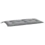 Gartenbankkissen aus grauem Oxford-Stoff 100x50x7 cm. von vidaXL, Kissen für Stühle und Sofas - Ref: Foro24-314933, Preis: 23...