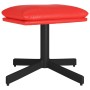 Roter Fußhocker aus Kunstleder, 60x60x36 cm von vidaXL, Osmanen - Ref: Foro24-341642, Preis: 32,61 €, Rabatt: %