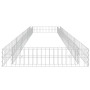 Arriate de gaviones de acero 400x100x20 cm