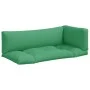 Cojines para palets 3 unidades tela verde by vidaXL, Cushions for chairs and sofas - Ref: Foro24-314663, Price: 58,42 €, Disc...