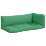 Palettenkissen, 3 Stück, grüner Stoff von vidaXL, Kissen für Stühle und Sofas - Ref: Foro24-314663, Preis: 58,72 €, Rabatt: %