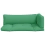 Cojines para palets 3 unidades tela verde by vidaXL, Cushions for chairs and sofas - Ref: Foro24-314663, Price: 58,42 €, Disc...