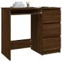 Schreibtisch aus braunem Eichensperrholz, 90 x 45 x 76 cm von vidaXL, Schreibtische - Ref: Foro24-815509, Preis: 120,46 €, Ra...