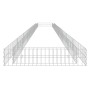Arriate de gaviones de acero galvanizado 800x100x20 cm