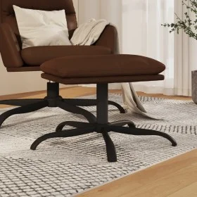 Reposapiés cuero sintético brillante marrón 45x29,5x36 cm von vidaXL, Osmanen - Ref: Foro24-341619, Preis: 48,61 €, Rabatt: %