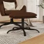 Reposapiés cuero sintético brillante marrón 45x29,5x36 cm by vidaXL, Ottomans - Ref: Foro24-341619, Price: 48,61 €, Discount: %