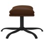 Reposapiés cuero sintético brillante marrón 45x29,5x36 cm by vidaXL, Ottomans - Ref: Foro24-341619, Price: 49,51 €, Discount: %