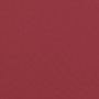 Cojín de banco de jardín tela Oxford rojo tinto 100x50x7 cm