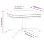Reposapiés cuero sintético brillante marrón 45x29,5x36 cm by vidaXL, Ottomans - Ref: Foro24-341619, Price: 49,51 €, Discount: %