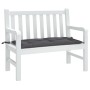 Gartenbankauflage anthrazitgrauer Oxford-Stoff 100x50x3 cm von vidaXL, Kissen für Stühle und Sofas - Ref: Foro24-314932, Prei...