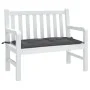 Gartenbankauflage anthrazitgrauer Oxford-Stoff 100x50x3 cm von vidaXL, Kissen für Stühle und Sofas - Ref: Foro24-314932, Prei...