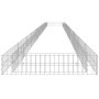 Arriate de gaviones de acero galvanizado 1000x100x20 cm