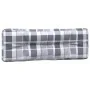 Cushions for pallets 3 units gray checkered fabric by vidaXL, Cushions for chairs and sofas - Ref: Foro24-314572, Price: 74,4...