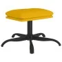 Fußstütze aus senfgelbem Samt 60x60x36 cm von vidaXL, Osmanen - Ref: Foro24-341585, Preis: 35,72 €, Rabatt: %