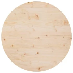 Solid pine wood table surface Ø80x2.5 cm by vidaXL, Table tops - Ref: Foro24-813649, Price: 75,54 €, Discount: %