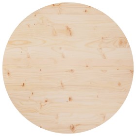 Solid pine wood table surface Ø80x2.5 cm by vidaXL, Table tops - Ref: Foro24-813649, Price: 89,29 €, Discount: %