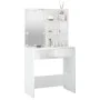 Tocador con LED blanco brillante 74,5x40x141 cm de vidaXL, Tocadores para dormitorios - Ref: Foro24-808807, Precio: 108,39 €,...